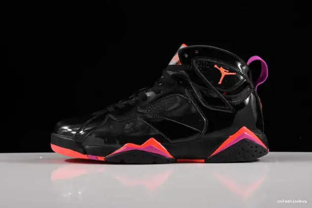 Air Jordan Black 7 Patent 313358-006 Retro 0407
